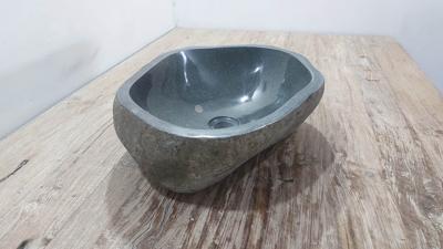 Riviersteen waskom RM250310, 45x37x15 cm