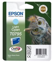 Epson Owl inktpatroon Light Cyan T0795 Claria Photographic Ink - thumbnail