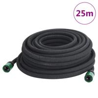 VidaXL Druppelslang 0,6&apos;&apos; 25 m rubber zwart