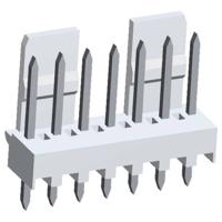 Molex 22041071 Male header, inbouw (standaard) Totaal aantal polen: 7 Inhoud: 1 stuk(s) Bulk