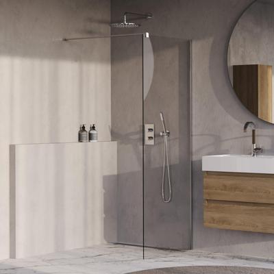BRAUER Oblivion Inloopdouche - 80x200cm - glascoating - helder glas - Chroom GS-OBI1H80200CE