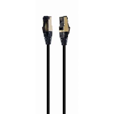 Stevige FTP-netwerkkabel categorie 6 GEMBIRD PP8-LSZHCU-BK-0.25M Zwart 25 cm