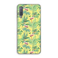Flamingo party: Samsung Galaxy A7 (2018) Transparant Hoesje