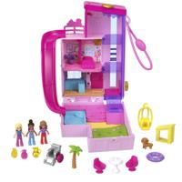 Barbie Polly Pocket Mini Figures & Playset Dollhouse