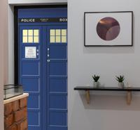 Tardis deur sticker Muurstickers TV programma