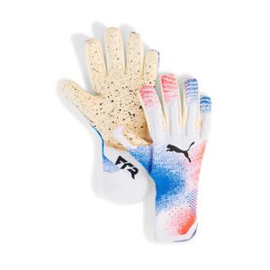 PUMA Future Ultimate NC Keepershandschoenen Wit Blauw Felrood