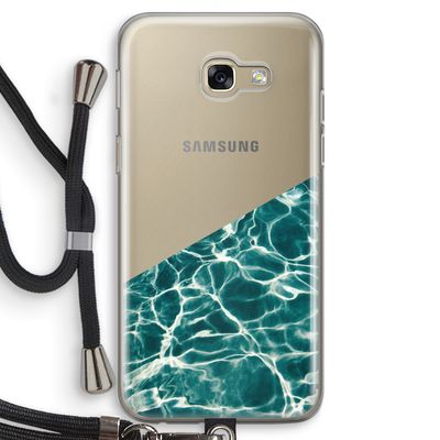 Weerkaatsing water: Samsung Galaxy A5 (2017) Transparant Hoesje met koord