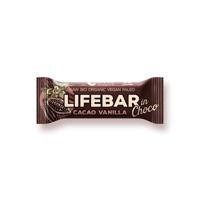 Lifebar inchoco chocolade vanille raw bio - thumbnail