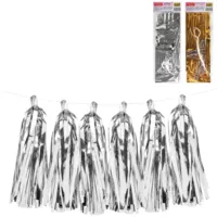 Tasselslinger 250 cm 2 assorti | 24 stuks