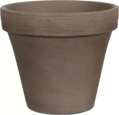 Mica Decorations bloempot Stan 22x19 cm grijs basalt