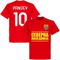 Noord Macedonië Pandev Team T-Shirt