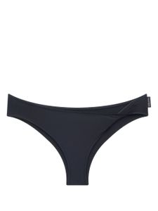 Courrèges bas de bikini à taille basse - Noir