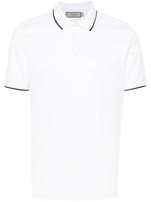 Canali polo à bords contrastants - Blanc