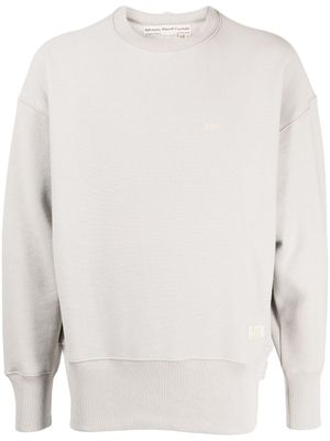 Advisory Board Crystals sweat à logo brodé - Gris