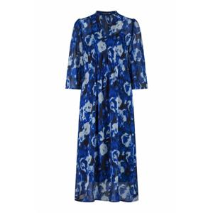 Label Dot - Blauw | Dames | Jurk | Blauw | 46 | regular | Kamst mode