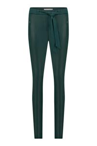 Studio Anneloes Margot Leather Trousers 09222 Broek 7300 Dark Green