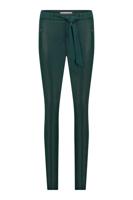 Studio Anneloes Margot Leather Trousers 09222 Broek 7300 Dark Green