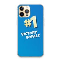 Victory Royale: iPhone 13 Pro Max Transparant Hoesje