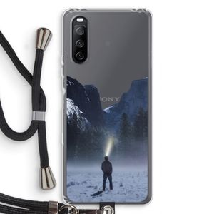 Wanderlust: Sony Sony Xperia 10 III Transparant Hoesje met koord