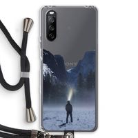 Wanderlust: Sony Sony Xperia 10 III Transparant Hoesje met koord