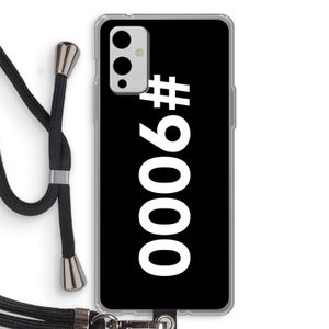 #9000: OnePlus 9 Transparant Hoesje met koord