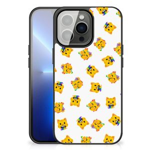 Back Case voor iPhone 13 Pro Max Katten Emojis