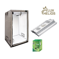 EU EU Home Complete Grow Box - 80x80x180cm + Lux Helios LED 200W