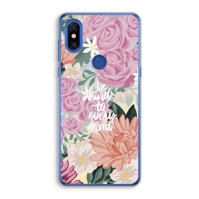 Kindness matters: Xiaomi Mi Mix 3 Transparant Hoesje