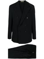 Corneliani Pak met dubbele rij knopen - Zwart - thumbnail