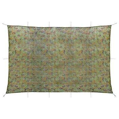 Camouflagenet met opbergtas 5x8 m groen