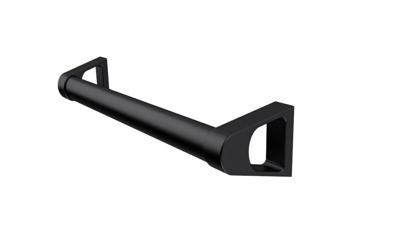 GREEP 400 MM LIFE LUXE BLINDE BEVESTIGING, MAT ZWART (4404)