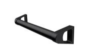 GREEP 400 MM LIFE LUXE BLINDE BEVESTIGING, MAT ZWART (4404)