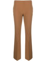 TWINSET pantalon de tailleur à coupe évasée - Marron