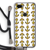Musketon Anchor: Pixel 3a Transparant Hoesje met koord