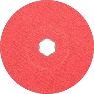 PFERD TOOLS 64193112 Combiclick keramische korrel fiberschijf Ø 125 mm Co-Cool 120 voor roestvrij staal Diameter 125 mm