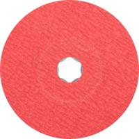 PFERD TOOLS 64193112 Combiclick keramische korrel fiberschijf Ø 125 mm Co-Cool 120 voor roestvrij staal Diameter 125 mm