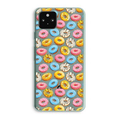 Pink donuts: Google Pixel 5a 5G Transparant Hoesje