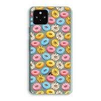 Pink donuts: Google Pixel 5a 5G Transparant Hoesje