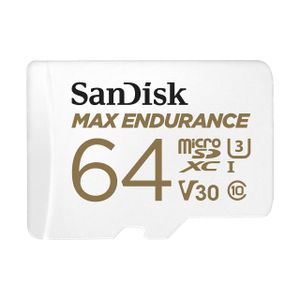 SanDisk Max Endurance flashgeheugen 64 GB MicroSDXC UHS-I Klasse 10