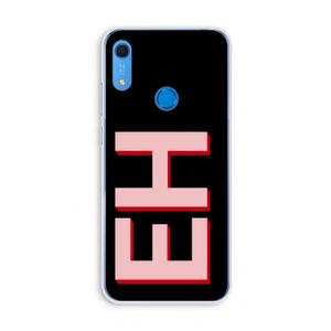 Monogram: Huawei Y6s Transparant Hoesje