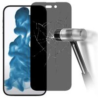 iPhone 14 Pro Privacy Screenprotector van gehard glas - 9H - thumbnail