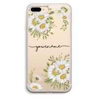 Daisies: iPhone 7 Plus Transparant Hoesje - thumbnail