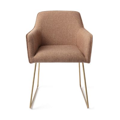 Jesper Home Hofu eetkamerstoel French Toast slide gold