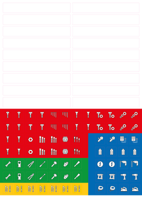 L-BOXX Tekststickers - 6100000403