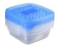 Curver set take away vershouddozen sandwich vierkant 5 x 0.6 liter