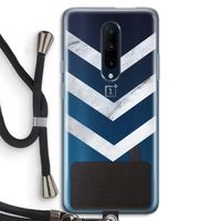 Marmeren pijlen: OnePlus 7 Pro Transparant Hoesje met koord