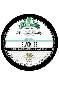 Stirling Soap Co. scheercrème Black Ice 165ml