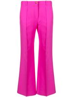 Valentino Garavani pantalon de tailleur en laine mélangée - Rose