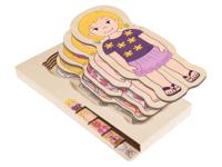 Playtive Houten puzzel (Legpuzzel &apos;Meisje&apos;)