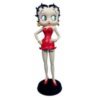 Betty Boop Rode Kouseband Beeld